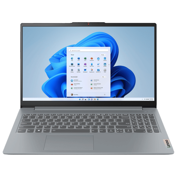 Lenovo IdeaPad Slim 3 15IRH8 Intel Core i7 13th Gen Thin & Light Laptop (16GB, 512GB SSD, Windows 11 Home, 15.6 inch Full HD IPS Display, MS Office 2021, Arctic Grey, 1.62 KG)_1