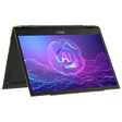 MSI Summit 13 AIPlus Evo A2VMTG Intel Core Ultra 7 Touchscreen 2-in-1 Laptop (32GB, 1TB SSD, Windows 11 Home, 13.3 inch Full HD Plus IPS-Level Display, MS Office 2021, Ink Black, 1.35 KG)_1