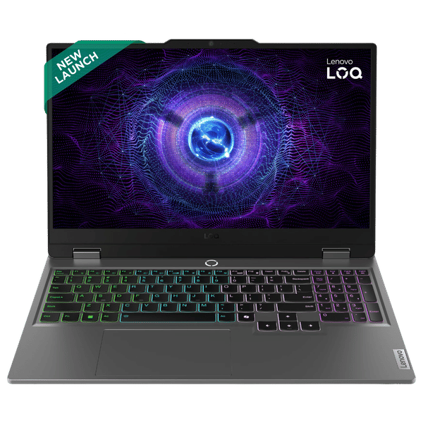 Lenovo LOQ 15IAX9 Intel Core i5 12th Gen Gaming Laptop (12GB, 512GB SSD, Windows 11 Home, 4GB Graphics, 15.6 inch 144 Hz IPS Display, NVIDIA GeForce RTX 2050, MS Office 2024, Luna Grey, 2.38 KG)_1