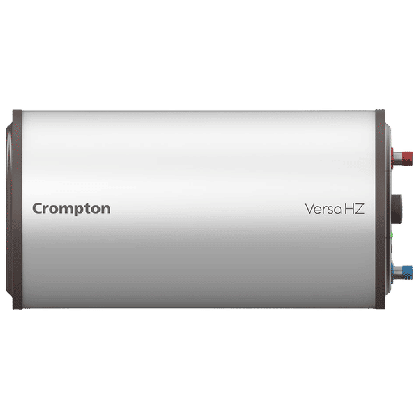 Crompton Versa Hz RHS 25 Litre 3 Star Horizontal Storage Geyser with Powerful Heating Element (White)_1