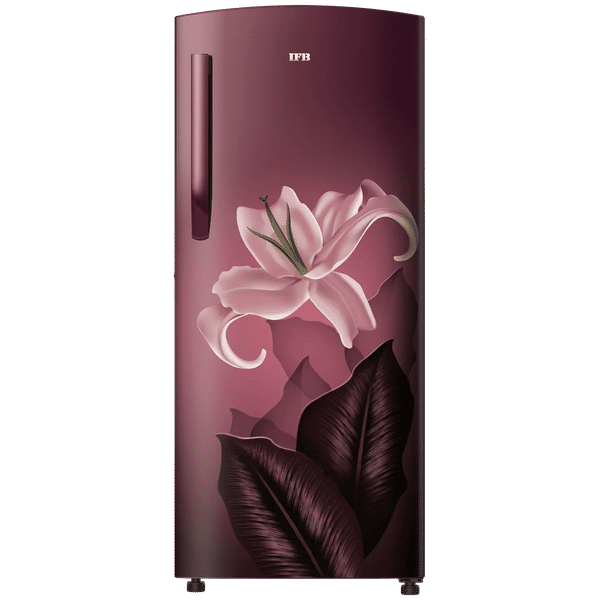 IFB Advance-Cool 206 Litres 5 Star Direct Cool Single Door Refrigerator with Anti Bacterial Gasket (IFBDC-2325IRB, Midnight Bloom Red)_1