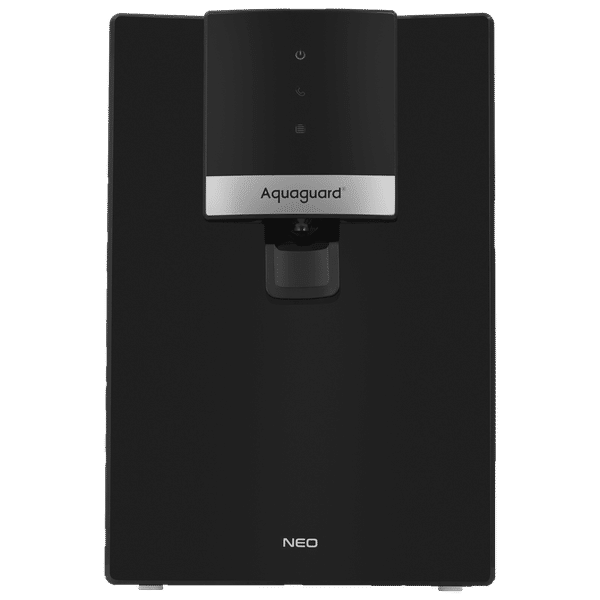 Aquaguard Neo 6.2L RO + UV + MTDS + MC Water Purifier with RO Membrane (Black & Silver)_1