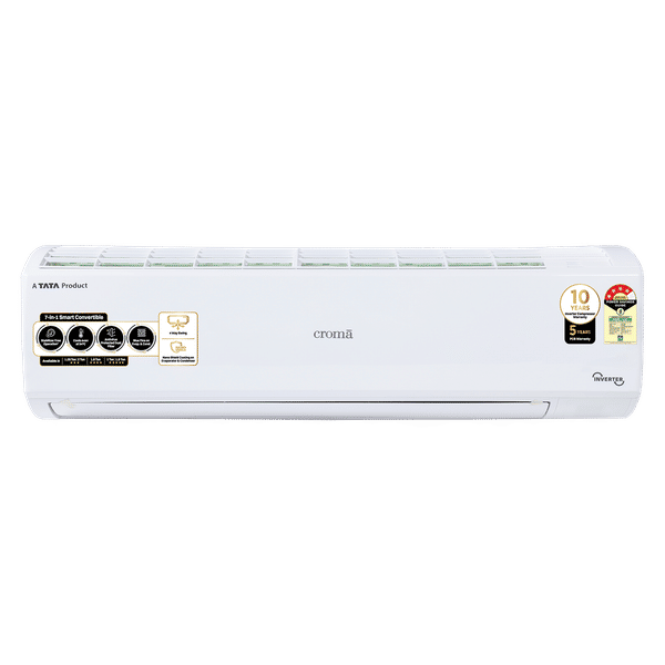 Croma 7 in 1 Convertible 1.6 Ton 4 Star Inverter Split AC with 4 way Swing function (2025 Model, Copper Condenser, CRLA019INE170278)_1