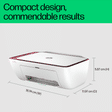 HP Deskjet Ink Advantage Ultra 4929 All in One Wi-Fi Inkjet Printer with Icon LCD Display (Simple Setup Smart App, Rose Wood)_3