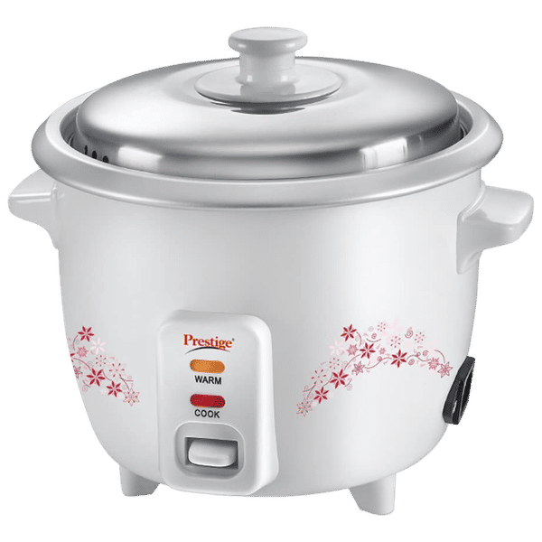 Prestige Delight PRWO 1.5 Litre Electric Rice Cooker with Auto Keep Warm Function (White)_1