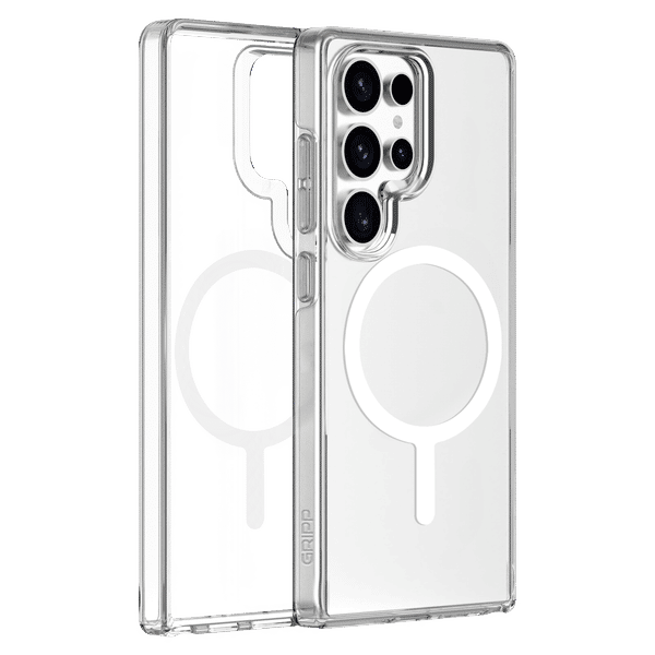 GRIPP 3D Tempered Glass, TPU & Polycarbonate Back Cover & Focal Camera Lens Protector Combo for SAMSUNG Galaxy S25 Ultra (Wireless Charging Compatible, Clear)_1