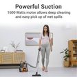 EUREKA FORBES Stellar 1600W Dry Vacuum Cleaner with Suction & Blower Function (LED Vario Power, Orange & Black)_3
