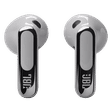 JBL Live Flex 3 TWS Earbuds with Adaptive Noise Cancellation (IP54 Water Resistant, Touchscreen Display, Silver)_4