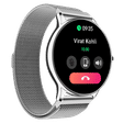 noise Twist Go Smartwatch with Bluetooth Calling (35mm TFT Display, IP67 Water Resistant, Silver Link Strap)_4