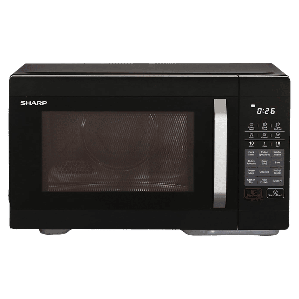 SHARP Kamando-C27 27L Convection Microwave Oven with Healthy Fry (Black)_1