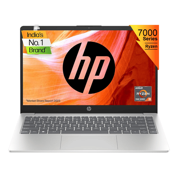HP 14 EM0025AU AMD Ryen 3 Thin and Light Laptop (8GB, 512GB SSD, Windows 11 Home, 14 inch Full HD Display, MS Office 2021, Natural Silver, 1.4 KG)_1