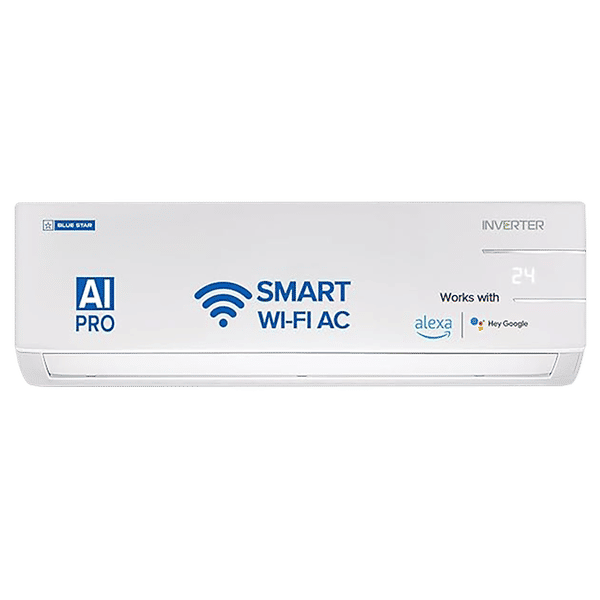 Blue Star Y Series 5 in 1 Convertible 1.5 Ton 5 Star Inverter Split Smart AC with Voice Command Technology (Copper Condenser, IC518YNURS)_1