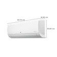 LG TS 6 in 1 Convertible 1 Ton 5 Star Dual Inverter Split AC with AI Technology (Copper Condenser, TS-Q14ENZE)_4