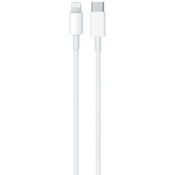 Apple MUQ93ZM/A Type C to Lightning 3.2 Feet (1M) Cable (Sync and Charge, White)_1