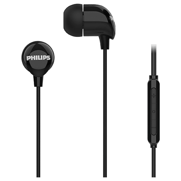 PHILIPS TAE2146 Wired Earphone with Mic (USB Type-C Connector, In Ear, Black)_1