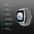noise ColorFit Pulse 4 Smartwatch with Bluetooth Calling (46.9mm AMOLED Display, IP68 Water Resistant, Silver Link Strap)_2