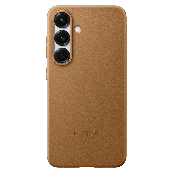 SAMSUNG Soft Polycarbonate Kindsuit Case for SAMSUNG Galaxy S25 (Ul Certified, Camel)_1