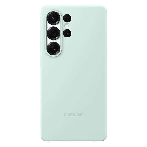 SAMSUNG Soft Silicone Back Case for SAMSUNG Galaxy S25 Ultra (Ul Certified, Mint)_1