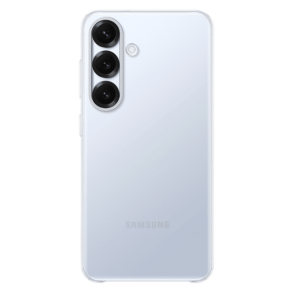 SAMSUNG Clear Soft Polycarbonate Back Case for SAMSUNG Galaxy S25 (Ul Certified, Transparent)_1