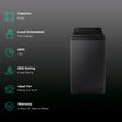 SAMSUNG 10 kg 5 Star Wi-Fi Inverter Fully Automatic Top Load Washing Machine (WA10BG4546BVTL, Digital Inverter Technology, Black Caviar)_2