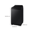 SAMSUNG 10 kg 5 Star Wi-Fi Inverter Fully Automatic Top Load Washing Machine (WA10BG4546BVTL, Digital Inverter Technology, Black Caviar)_3