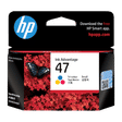 HP 47 Original Advantage Ink Cartridge (6ZD61AA, Tri-Color)_1