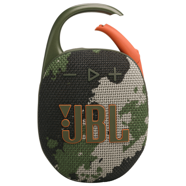 JBL Clip 5 7W Portable Bluetooth Speaker (IP67 Water Proof, Supports Auracast, Squad)_1
