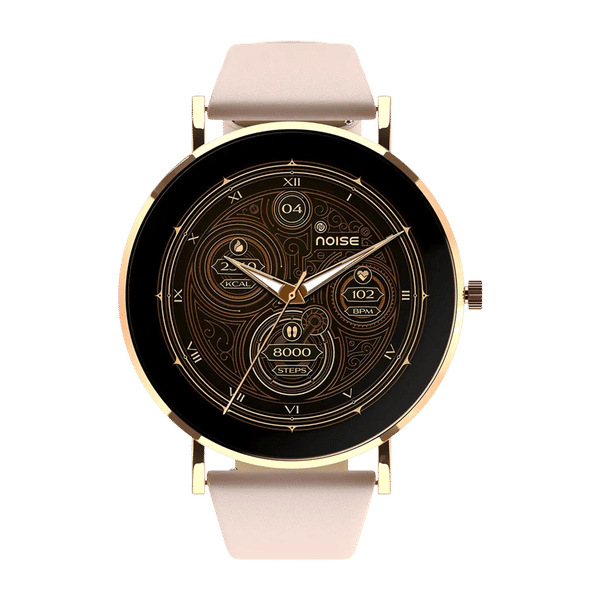 noise NoiseFit Diva 2 Smartwatch with Bluetooth Calling (36mm AMOLED Display, IP68 Water Resistant, Rose Pink Strap)_1