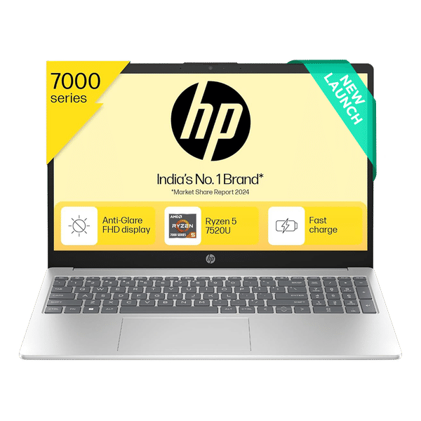 HP 15-fc0156AU AMD Ryzen 5 Thin & Light Laptop (16GB, 512GB SSD, Windows 11 Home, 15.6 inch Full HD Display, MS Office Home 2021, Natural Silver, 1.59 KG)_1