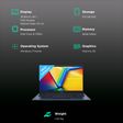 ASUS Vivobook 14 X1404VA-NK541WS Intel Core i5 13th Gen Thin & Light Laptop (16GB, 512GB SSD, Windows 11 Home, 14 inch Full HD Display, MS Office Home & Student 2021, Quiet Blue, 1.4 KG)_3