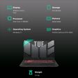 ASUS TUF Gaming F15 FX507VV-LP287W Intel Core i7 13th Gen Gaming Laptop (16GB, 512GB SSD, Windows 11 Home, 8GB Graphics, 15.6 inch 144 Hz Full HD IPS Display, NVIDIA GeForce RTX 4060, Mecha Gray, 2.2 KG)_3