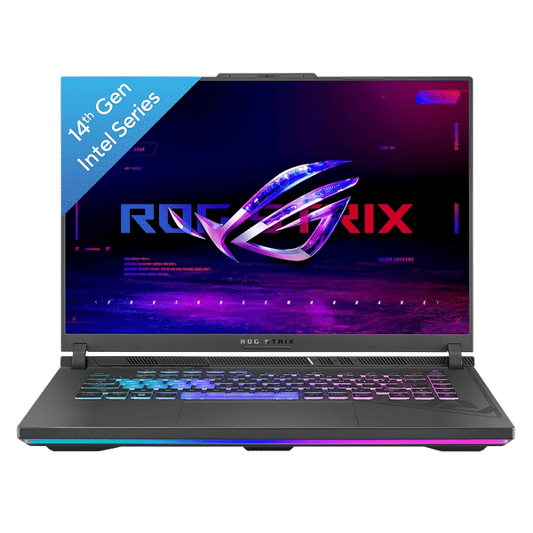 ASUS ROG Strix G16 G614JIR-N4062WS Intel Core i9 14th Gen Gaming Laptop (16GB, 1TB SSD, Windows 11 Home, 8GB Graphics, 16 inch 240 Hz WQXGA IPS Display, NVIDIA GeForce RTX 4070, MS Office Home and Student 2021, Eclipse Gray, 2.5 KG)_1