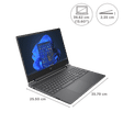 HP Victus 15 fa1279TX Intel Core i5 13th Gen Gaming Laptop (16GB, 512GB SSD, Windows 11, 6GB Graphics, 15.6 inch 144 Hz FHD Display, NVIDIA GeForce RTX 4050, MS Office 2021, Mica Silver, 2.29 KG)_2