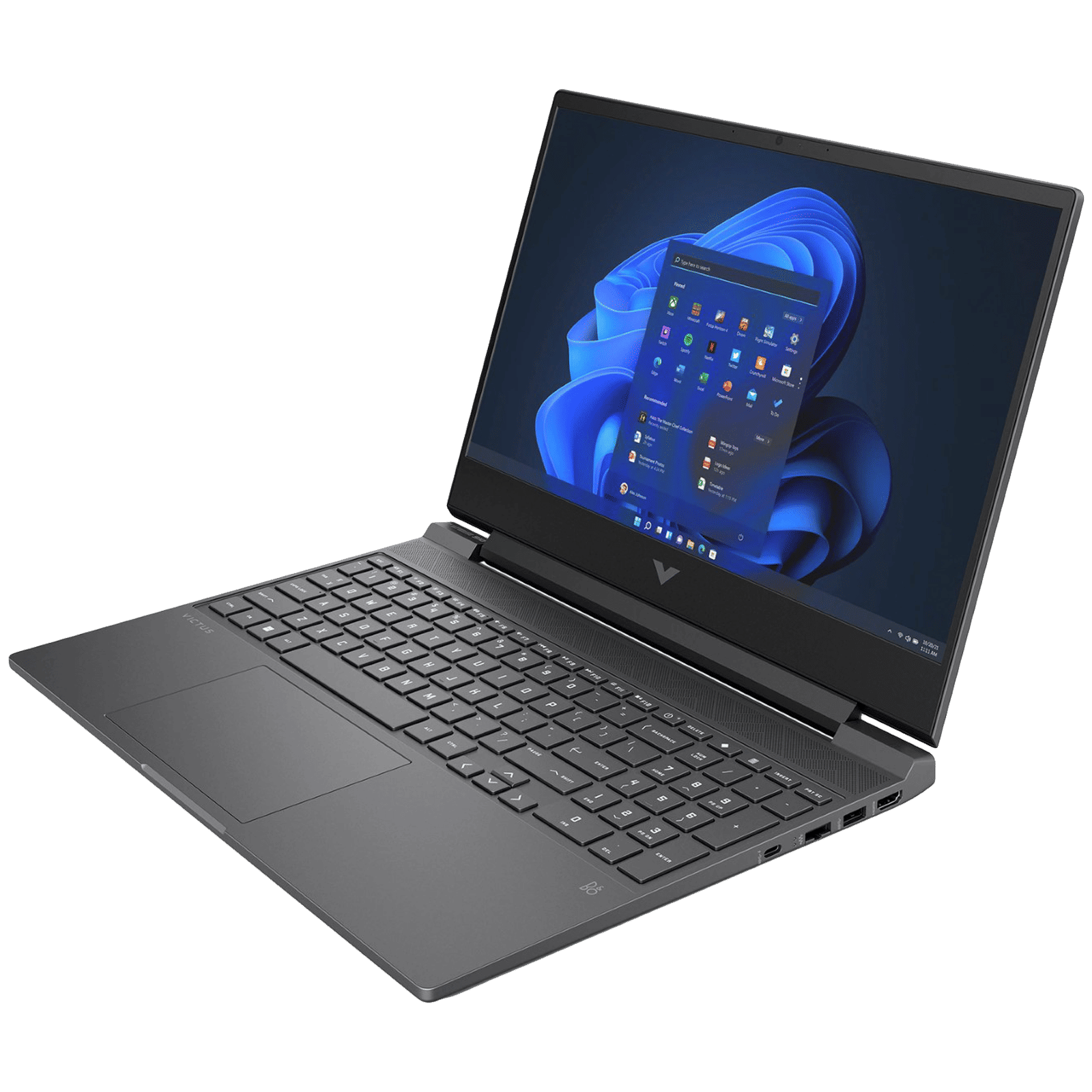 HP Victus 15 fa1279TX Intel Core i5 13th Gen Gaming Laptop (16GB, 512GB SSD, Windows 11, 6GB Graphics, 15.6 inch 144 Hz FHD Display, NVIDIA GeForce RTX 4050, MS Office 2021, Mica Silver, 2.29 KG)_7