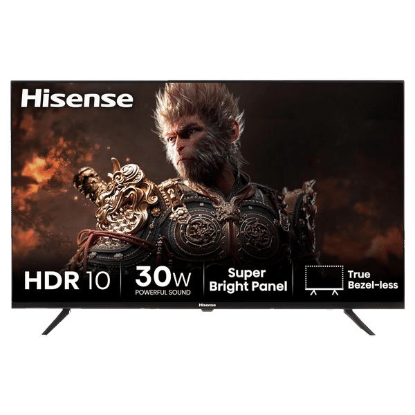 Hisense E63N 108 cm (43 inch) LED 4K Ultra HD Google TV with Dolby Atmos (2024 model)_1