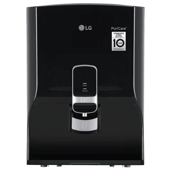 LG WW131NP 8L RO Water Purifier with Multi Stage Filtration (Solid Black)_1