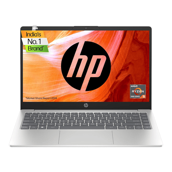 HP 14-em0214AU AMD Ryzen 5 Thin & Light Laptop (16GB, 512GB SSD, Windows 11 Home, 14 inch Full HD Display, Natural Silver, 1.4 KG)_1