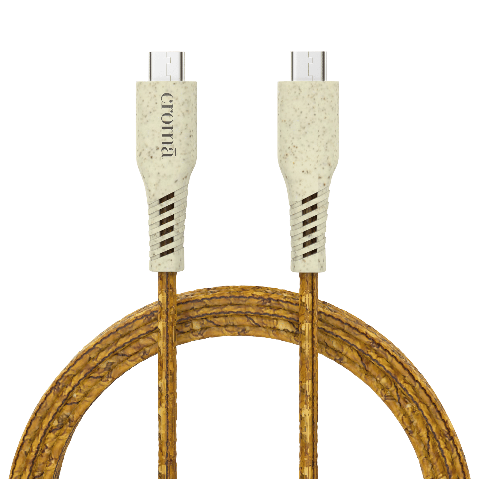 Buy Croma Eco Type C to C 3.9 Feet (1.2M) Charging Cable (Biodegradable ...