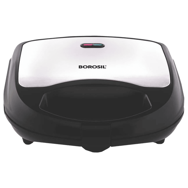 BOROSIL Neo 700W 2 Slice Sandwich Maker with Automatic Temperature Control (Black)_1