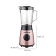 morphy richards Blendexpert 400 Watt 3 Jars Blender (25000 RPM, Powerful Copper Motor, Rose Gold)_3