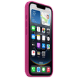 Apple MD3W4ZM/A Soft Silicon Back Cover for iPhone 16e (Soft Microfiber Lining, Fuchsia)_2