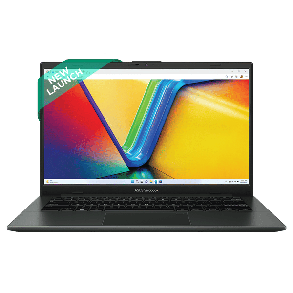 ASUS Vivobook Go 14 AMD Ryzen 5 7520U Thin & Light Laptop (16GB, 512GB SSD, Windows 11 home, AMD Radeon Graphics, 14 inch Full HD Display, MS Office Home 2024, Mixed Black, 1.38 KG)_1
