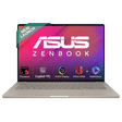 ASUS Zenbook A14 Snapdragon X X126100 Ultra Thin Laptop (16GB, 512GB SSD, Windows 11 Home, 14 inch WUXGA OLED Display, MS Office Home 2024, Zabriskie Beige, 0.98 KG)_1
