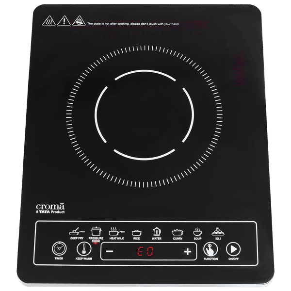  Croma 2000W Induction Cooktop with 8 Preset Menus_1