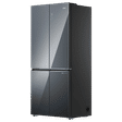 Haier Lumiere 520 Liters 3 Star Auto Defrost Four Door Smart Wifi Enabled Refrigerator with Colorful Digital Display (HRB-600MGU1, Mirror Glass)_2