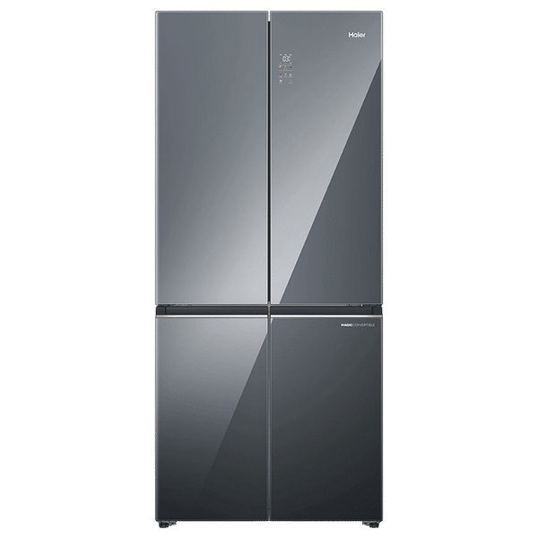 Haier Lumiere 520 Liters 3 Star Auto Defrost Four Door Smart Wifi Enabled Refrigerator with Colorful Digital Display (HRB-600MGU1, Mirror Glass)_1