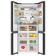 Haier Lumiere 520 Liters 3 Star Auto Defrost Four Door Smart Wifi Enabled Refrigerator with Colorful Digital Display (HRB-600MGU1, Mirror Glass)_3