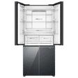 Haier Lumiere 520 Liters 3 Star Auto Defrost Four Door Smart Wifi Enabled Refrigerator with Colorful Digital Display (HRB-600MGU1, Mirror Glass)_4
