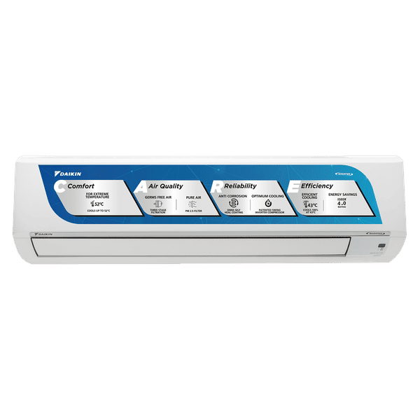DAIKIN Standard Plus Series 2.02 Ton 3 Star Inverter Split AC (Copper Condenser, PM 2.5 Filter, FTKL71U)_1