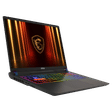 MSI Vector 16 HX AI A2XWHG Intel Core Ultra 7 255HX Gaming Laptop (32GB, 1TB SSD, Windows 11 Home, 12GB Graphics, 16 inch 240 Hz QHD Plus Display, NVIDIA GeForce RTX 5070 Ti, MS Office Home,  Cosmos Gray, 2.7 KG)_2